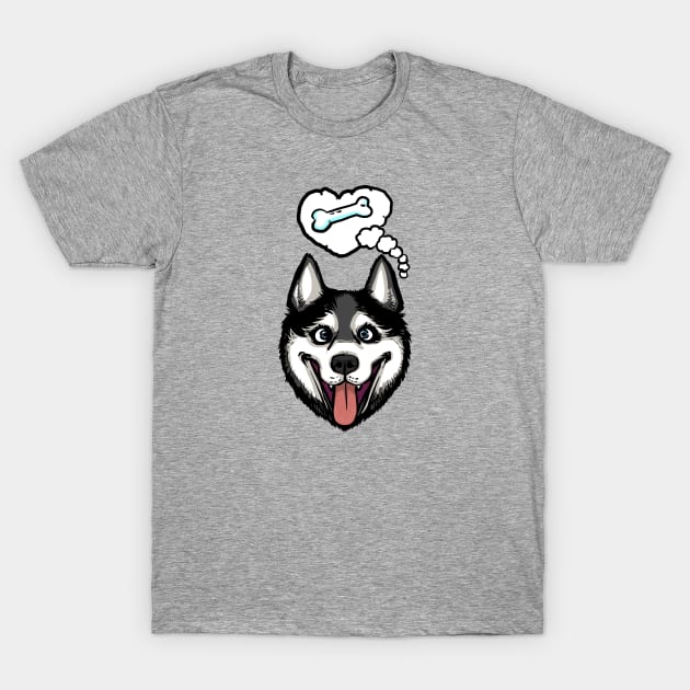 Toon Goon Husky T-Shirt by Lambdog comics!